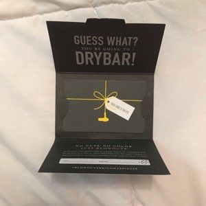 Drybar Gift Card $54 Balance Dry Bar Blow Out